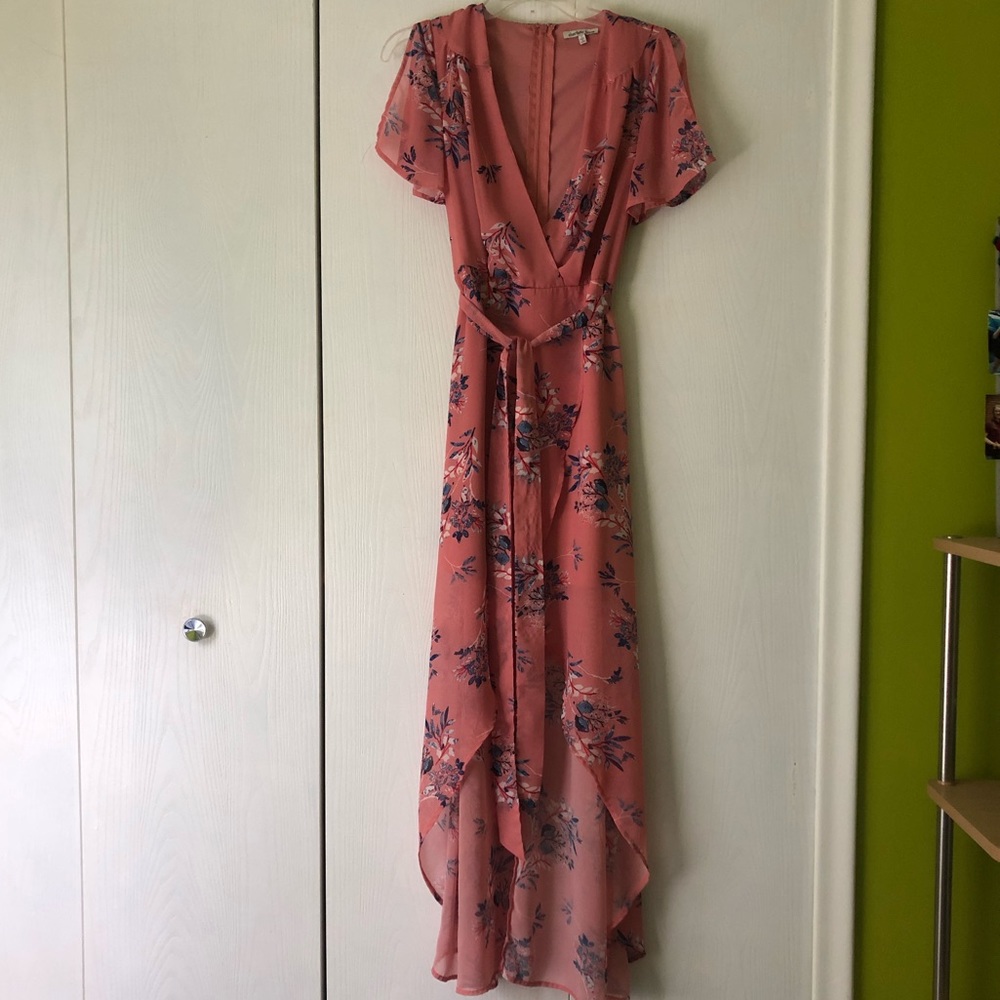 Floral High Low Dress Size Small